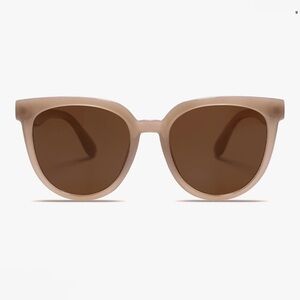 Sojos Elegant Beige Sunglasses